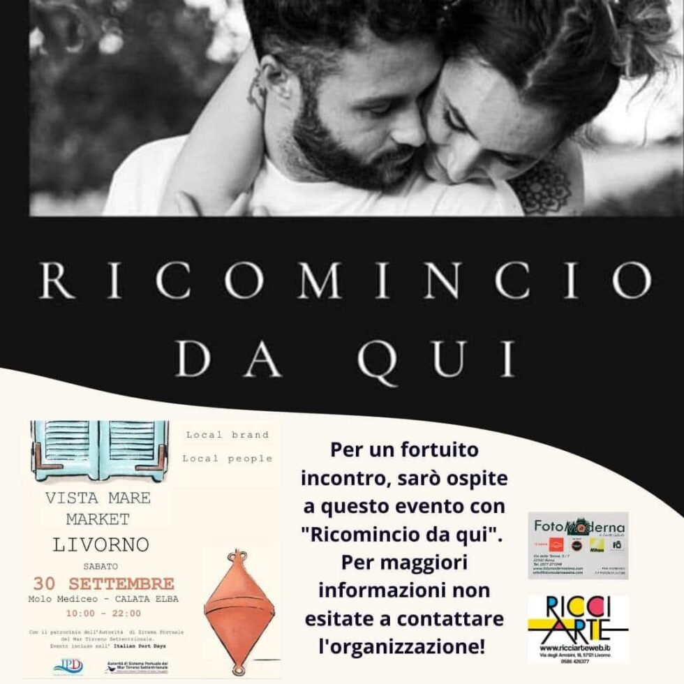Evento - Sara Stojkovic - Ricomincio da qui - Libro
